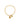 Gold Plated Paper Clip Bracelet Rachel Fine Jewelry