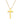 Gold Necklace and Cross