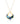 Blue Shades Oil Drip Pendant Necklace - Rachel Fine Jewelry