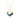 Blue Shades Oil Drip Pendant Necklace - Rachel Fine Jewelry